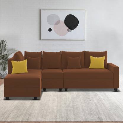 Casaliving Inclair 6 Seater Fabric 6 Seater  Sofa