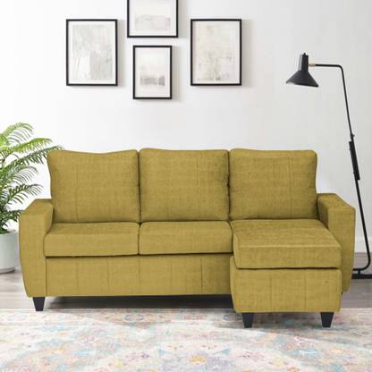 ARRA Hana Right Facing Corner Sofa Leatherette 4 Seater  Sofa