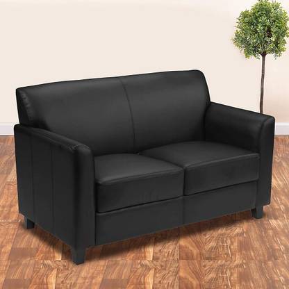 ARANDCO Leatherette 2 Seater  Sofa