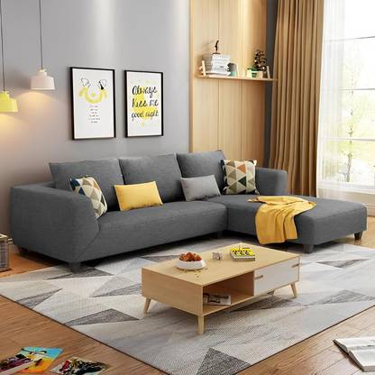 Casaliving Minta Fabric 4 Seater Sofa
