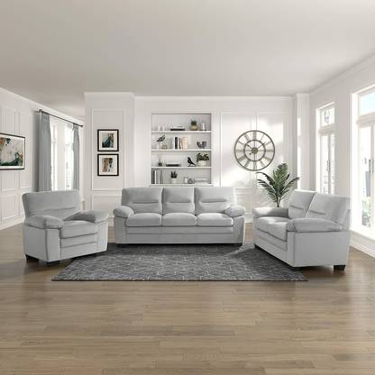 Comfort Couch Novia 3+2+1 Seater Faux Leather Sofa Set Leatherette 3 + 2 + 1 Sofa Set