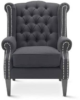 Descent Solid Wood 1 Seater  Sofa