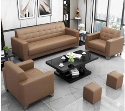 Rao Leather 6 Seater  Sofa