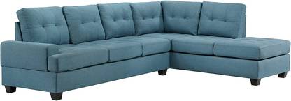 Comfort Couch Rosa 6 Seater Sectional Sofa with Ottoman Fabric 6 Seater  Sofa