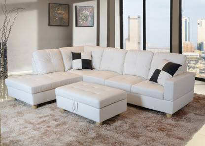 Zikra Selma Leatherette 5 Seater Sofa