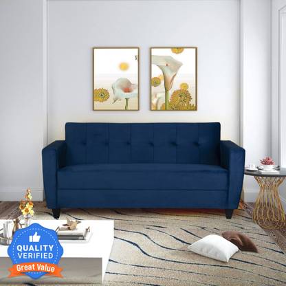 ARRA Remo Fabric 3 Seater Sofa