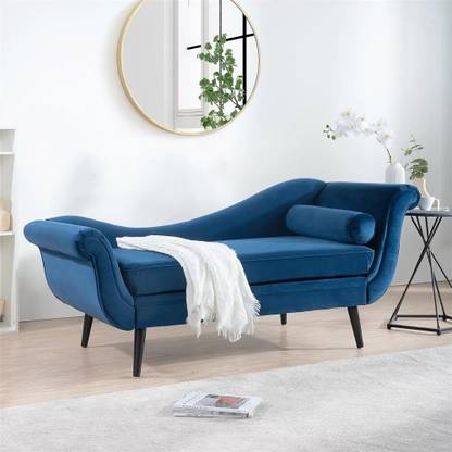 India wood mart 2-Seater Rosewood Settee Sofa Diwan Fabric Diwan