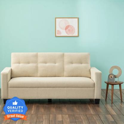 duroflex Ease Fabric 3 Seater  Sofa