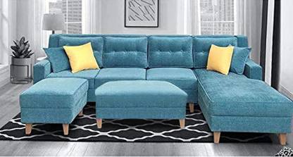 Casaliving Mallan Fabric 8 Seater  Sofa