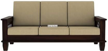 FncyFur Half-leather 3 Seater  Sofa