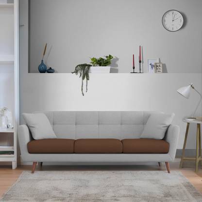 Casaliving Letty Fabric 3 Seater  Sofa