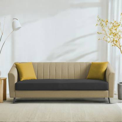 Casaliving Barton Fabric 3 Seater  Sofa