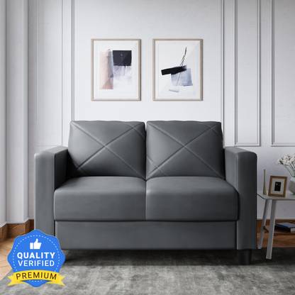 Godrej Interio Quad Leatherette 2 Seater  Sofa