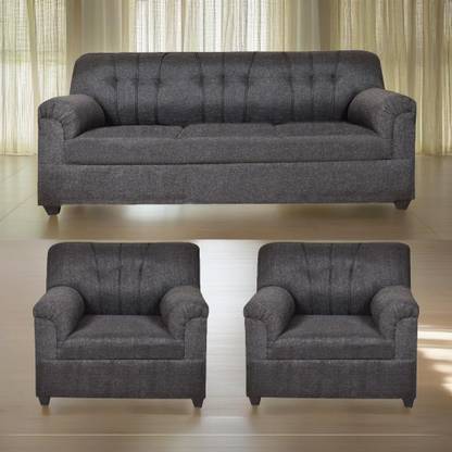 Fusion Furniture Factory Deno Fabric 5 Seater  Sofa