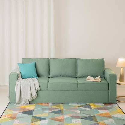 Wakefit Napper Storage Fabric 3 Seater  Sofa