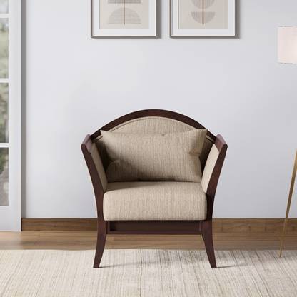 Godrej Interio Cedar Fabric 1 Seater  Sofa