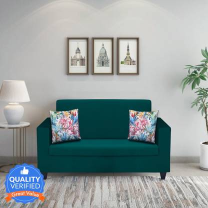 Flipkart Perfect Homes New Crete Fabric 2 Seater  Sofa