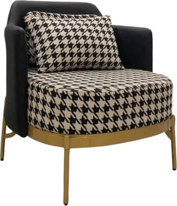 suryavanshi Metal Frame Single Seater Sofa for Comfortable Living Room Fabric 1 Seater  Sofa