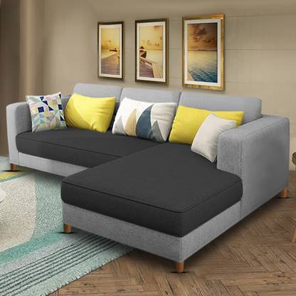 Casaliving Rawson Fabric 4 Seater  Sofa