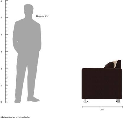 Sri Padmavati Fabric 6 Seater  Sofa