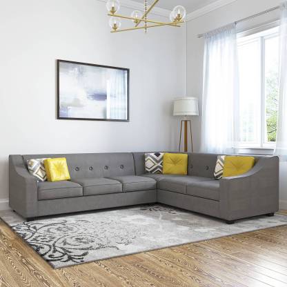 Ital Fabric 6 Seater  Sofa
