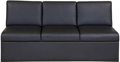 Taashpls Leatherette 3 Seater  Sofa
