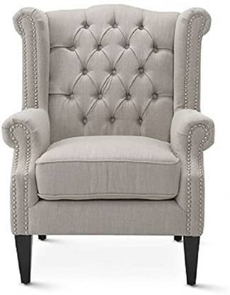 Descent Solid Wood 1 Seater  Sofa