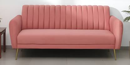 Bharatsofa Fabric 3 Seater  Sofa