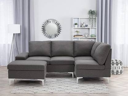 LAVILLASOFAS Fabric 4 Seater  Sofa