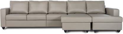 Wakefit Napper Right Aligned Chaise with Ottoman Fabric 7 Seater  Sofa