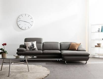 fabrique Leatherette 4 Seater  Sofa