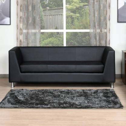 Nilkamal Russo Leatherette 3 Seater  Sofa