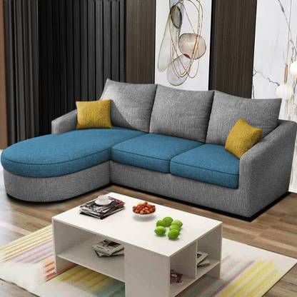 Casaliving Shrank Fabric 4 Seater  Sofa