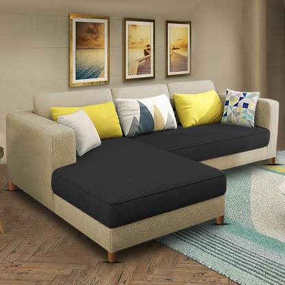 Casaliving Rawson Fabric 4 Seater  Sofa
