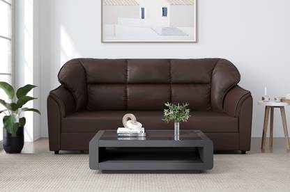 Artesia 3 Seater Sectional Leatherette Sofa Leatherette 3 Seater Sofa