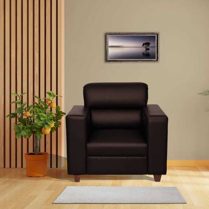 Enlay Leatherette 1 Seater Sofa