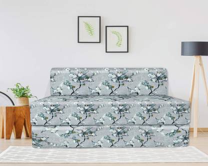 COIRFIT Folding 6X6-Perfect for Guests 3 Seater Double Foam Fold Out Sofa Cum Bed