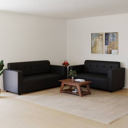 WESTIDO Leatherette 5 Seater  Sofa