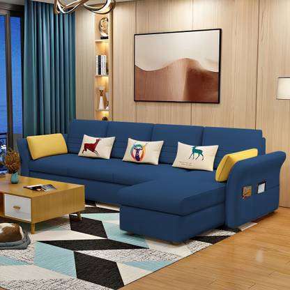 Casaliving Asser Fabric 6 Seater  Sofa