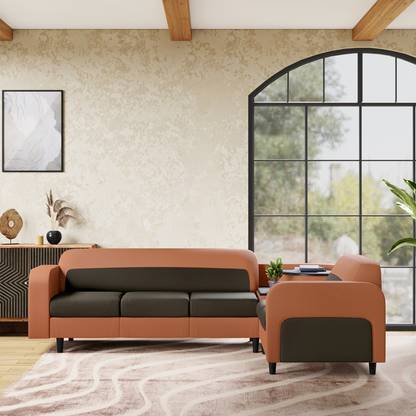Godrej Interio Colosseum Leatherette 5 Seater  Sofa