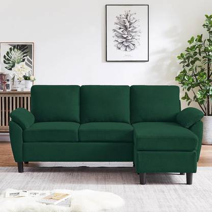 SIYARA DESIGN Relax in Style: Elegant 3-Seater Fabric Sofa Collection Fabric 3 Seater  Sofa