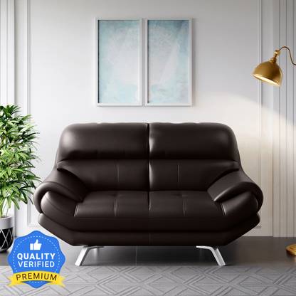Godrej Interio Euro V2 Leatherette 2 Seater  Sofa