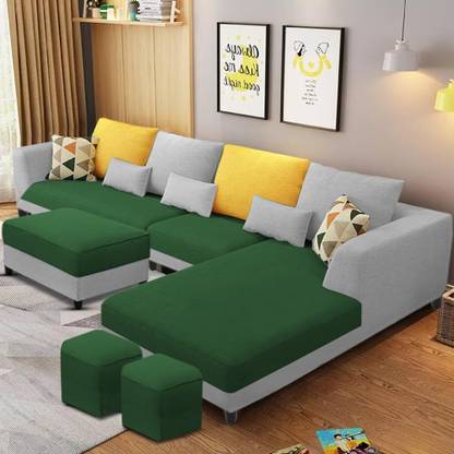 Casaliving Minta Fabric 8 Seater  Sofa