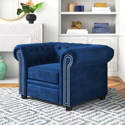 Torque GABRIELLA Fabric 1 Seater Sofa