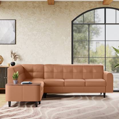 Godrej Interio Orbit Leatherette 5 Seater  Sofa