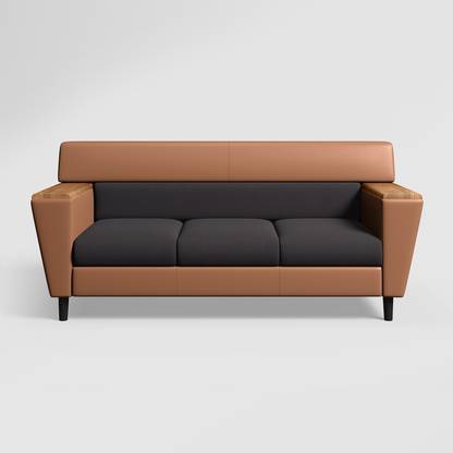 Godrej Interio Vertex Leatherette 3 Seater  Sofa