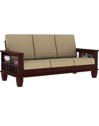 Gurukripa Furniture Fabric 3 Seater  Sofa