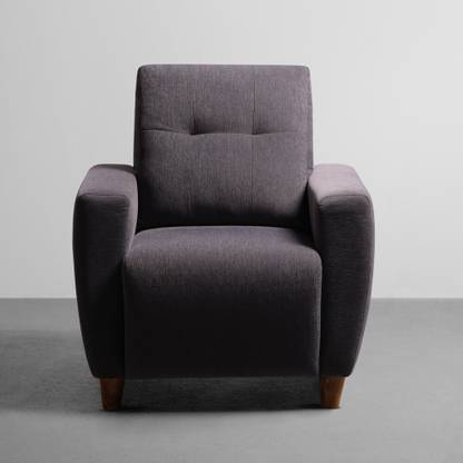 Sleepyhead Yolo Fabric 1 Seater Sofa  (Finish Color - Sesame Grey, DIY(Do-It-Yourself))