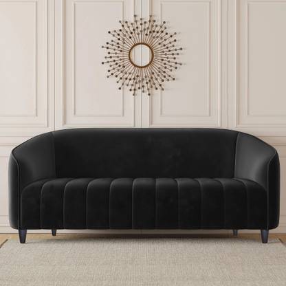 CARLTON LONDON Olivia Fabric 3 Seater  Sofa