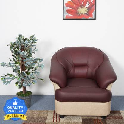 Nilkamal Bright Fabric 1 Seater  Sofa